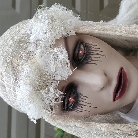 50" Lighted Halloween Scary Bride - Picture 11 of 11